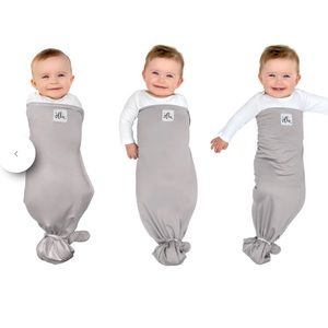 Ollie baby swaddle - grey